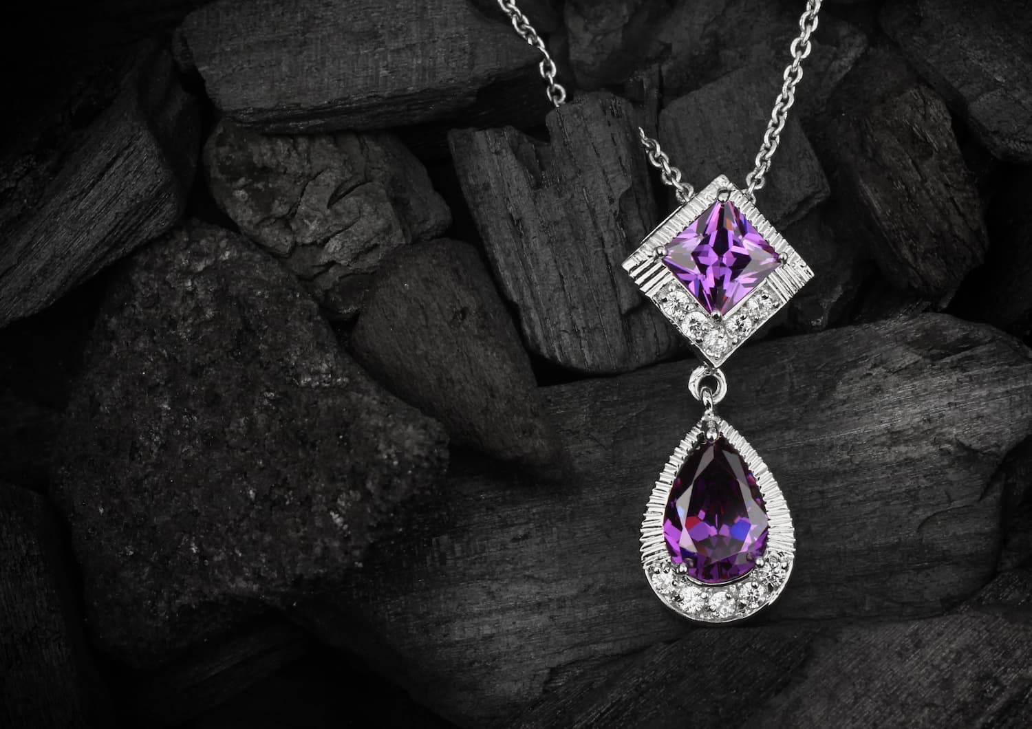 pendentif améthyste